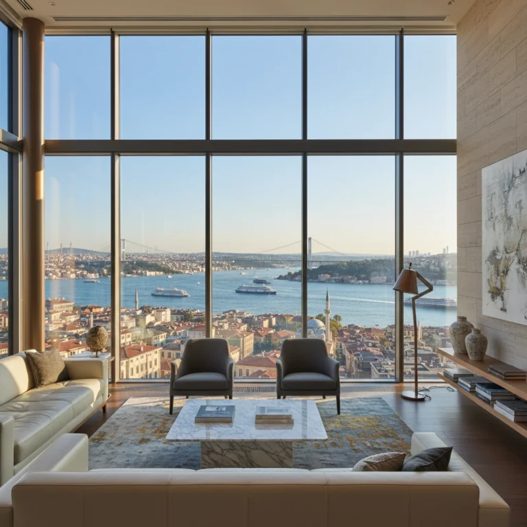 apartments with bosphorus view in istanbul
